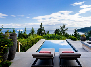 Ngôi nhà hiện đại thanh lịch ở Tây Vancouver, Canada